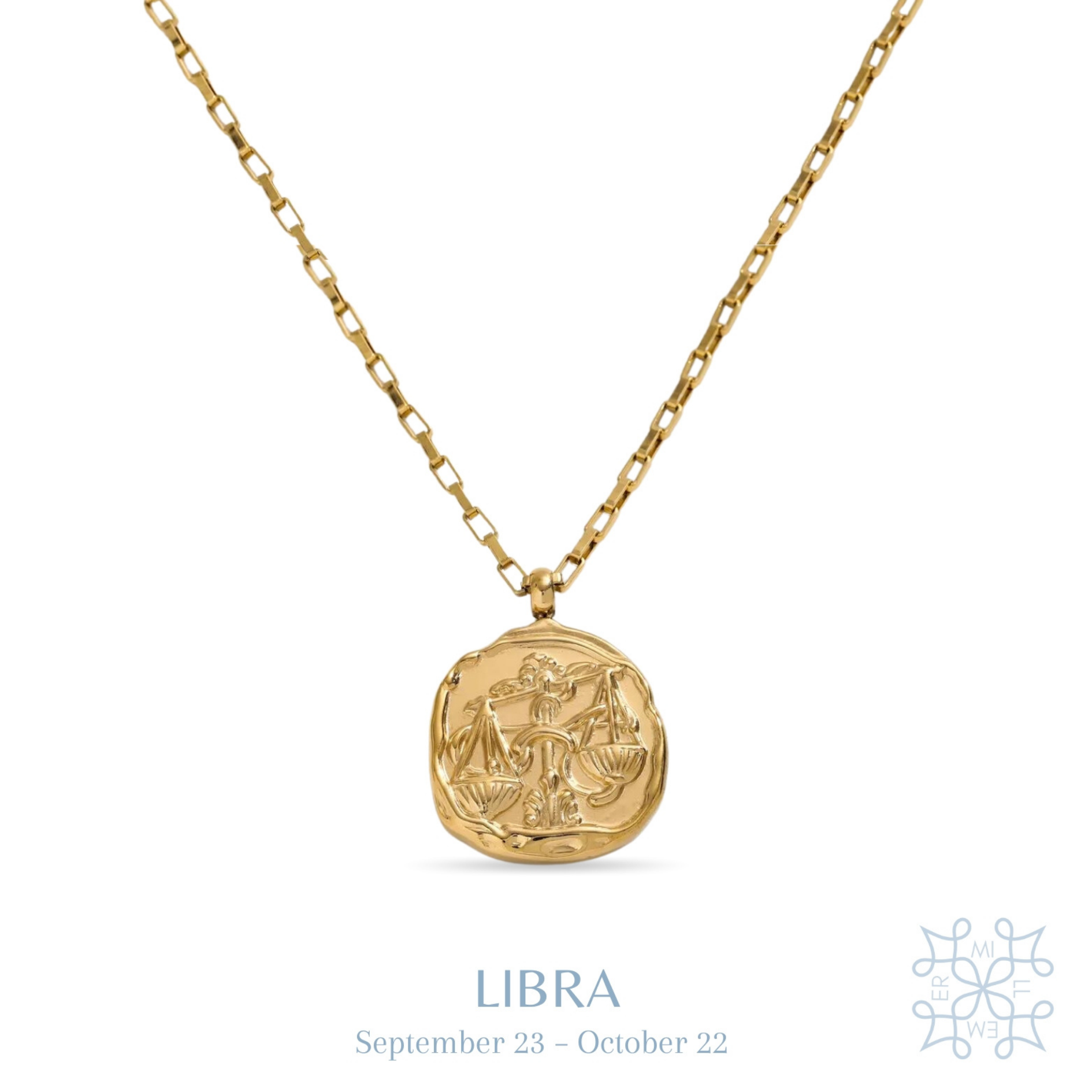 Libra medallion hot sale